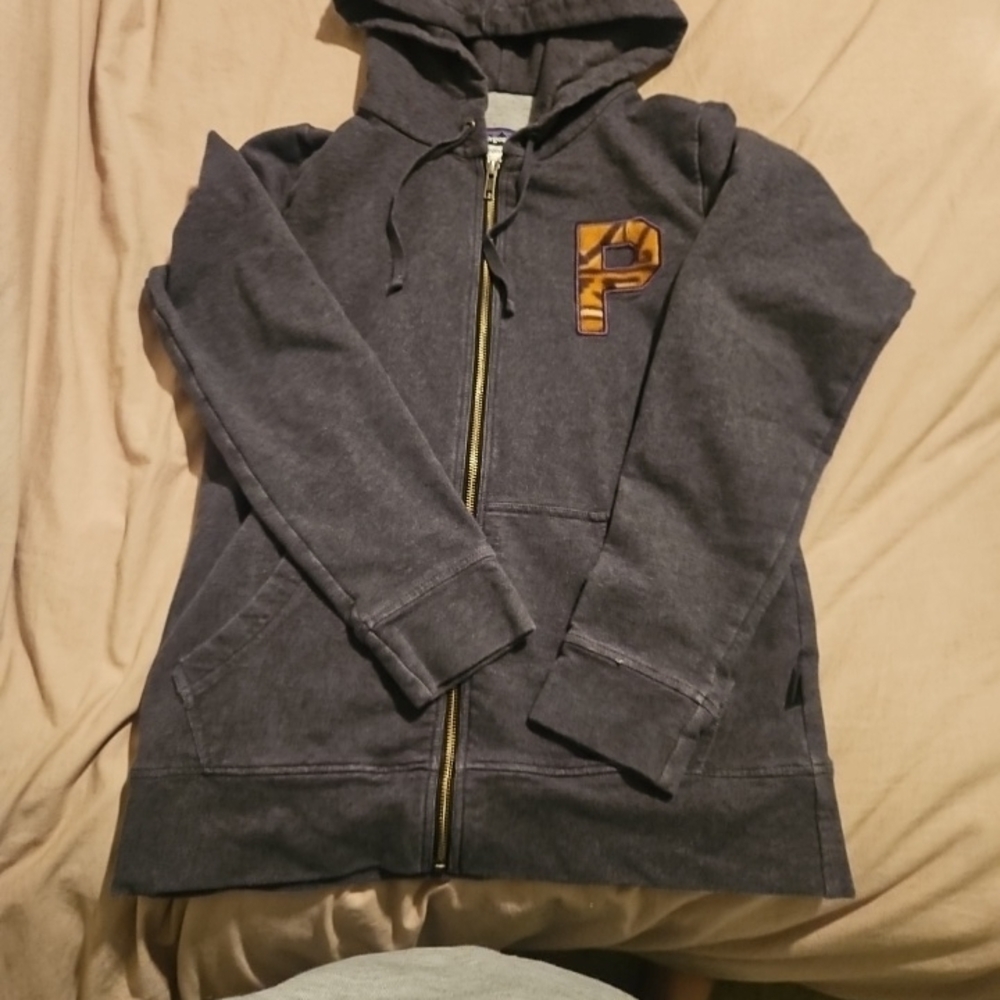 Kids Gray Hooded Jacket